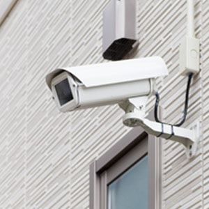 Security Camera on a Wall